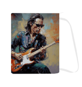 Close-up of Fretboard design on Fury Laundry Bag